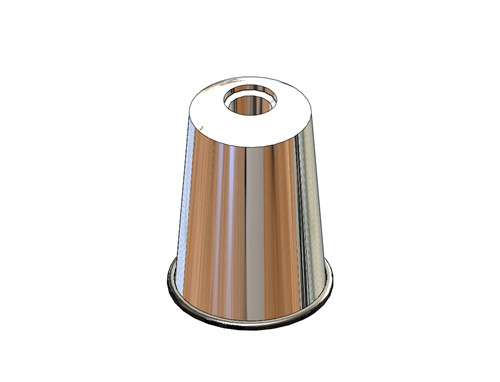 T&S Brass - BL-4100-05 - Turret with Top Outlet