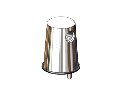 T&S Brass - BL-4102-02 - VR Turret with Two 180 Degree Side Outlets