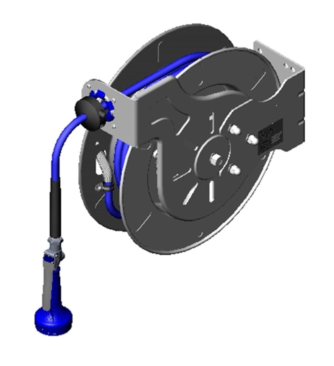 T&S Brass - B-7142-08H - Hose Reel, 50Ft, Open, 3/8-inch, SS, Hi-Flow Spray Valve T&S Brass - B-7142-08H - Hose Reel, 50Ft, Open, 3/8-inch, SS, Hi-Flow Spray Valve