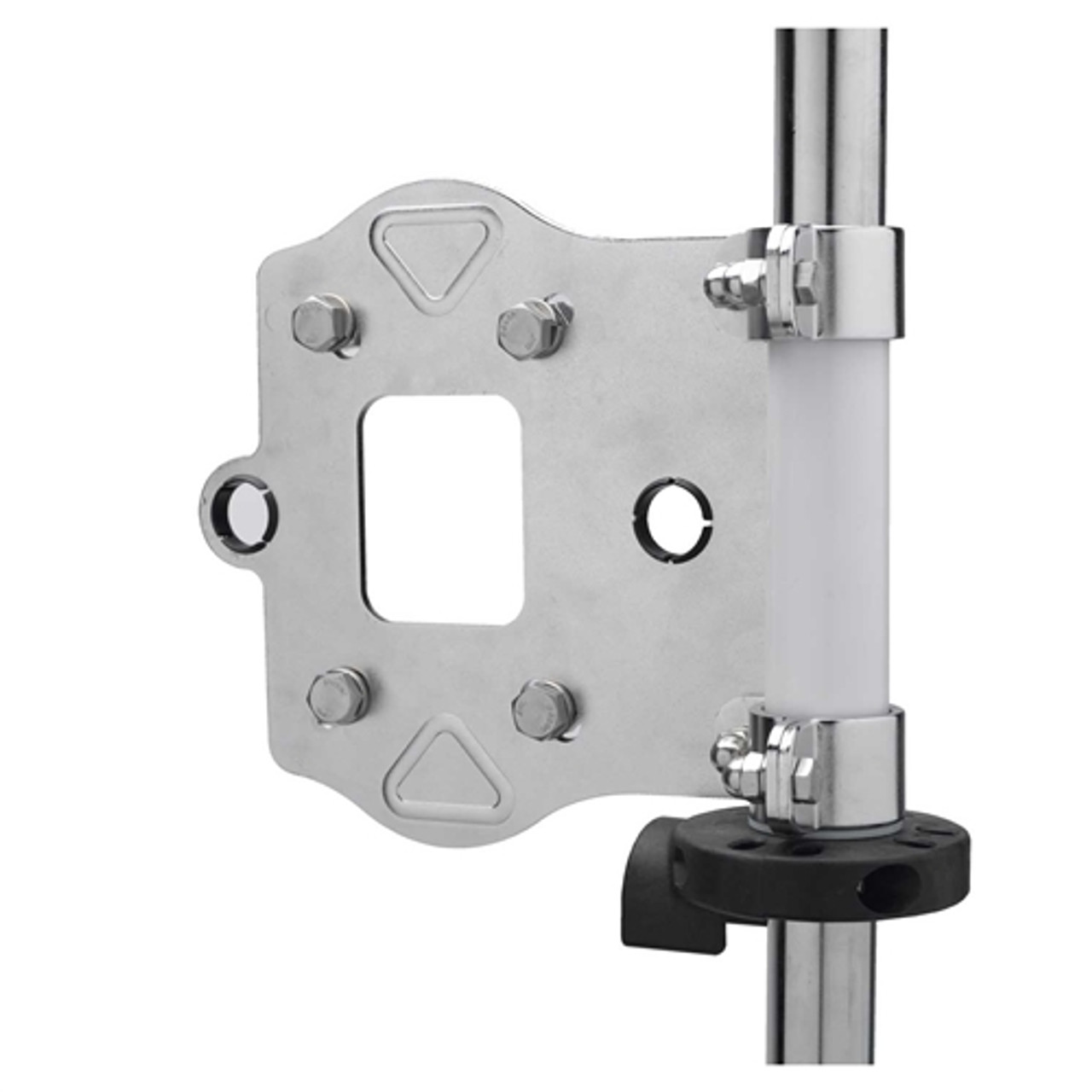 T&S Brass G018477-45 Table Leg Hose Reel Swing Bracket, Stainless Steel (Fits 3/8" & 1/2" Hose Reels)