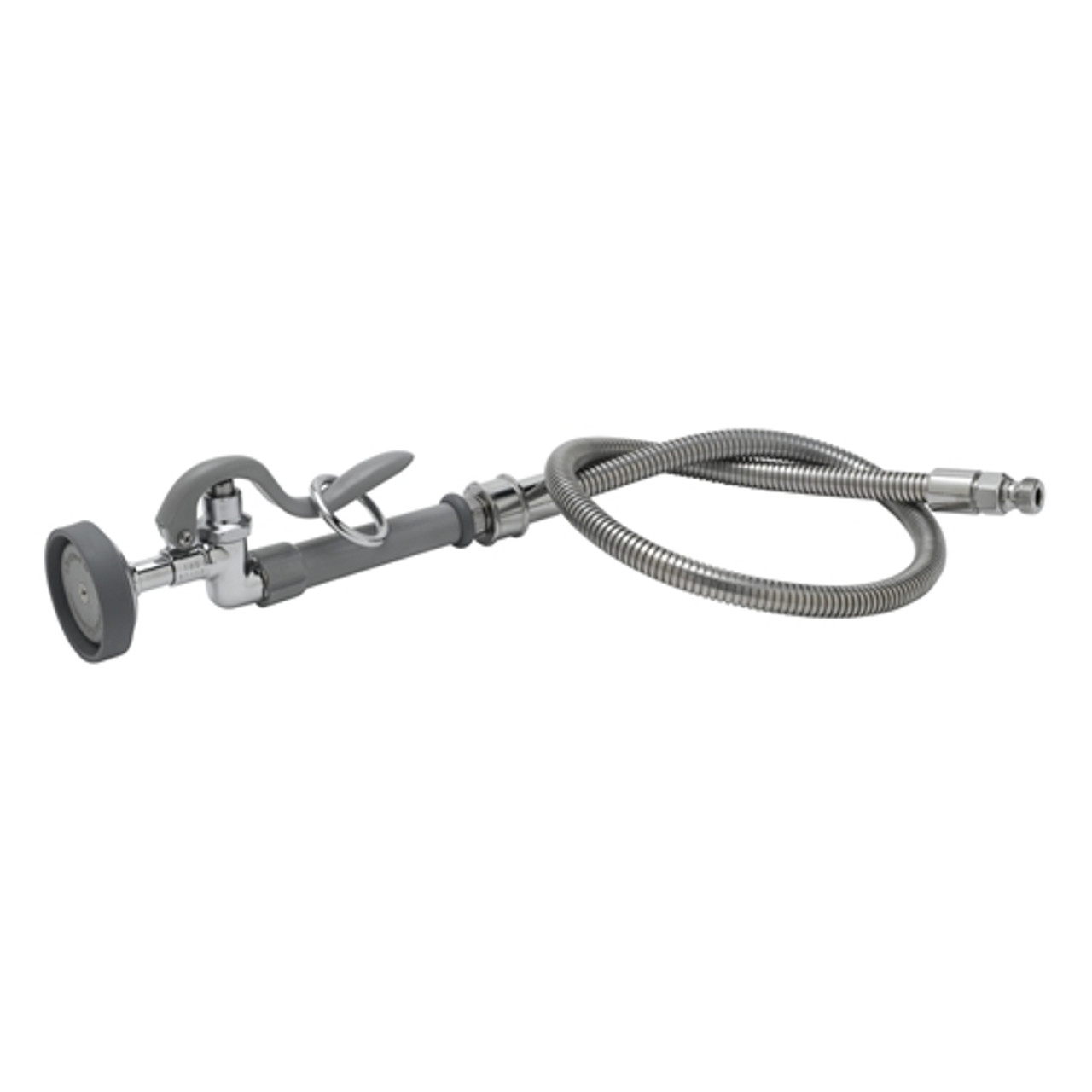 T&S Brass B-0100-SWV - Spray Valve (B-0107) & Flex Ss Hose (B-0044-H) & Swivel (018200-40)