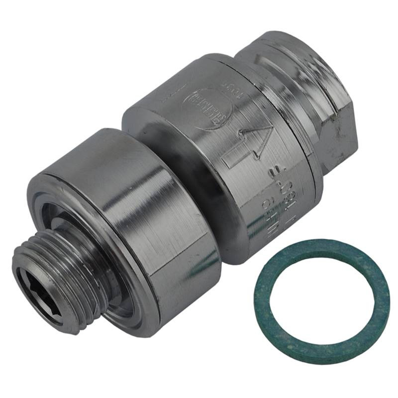 T&S Brass - BL-5550-09 - Vacuum Breaker, Anti-Siphon, 3/8-inch NPT Male Inlet and Female Outlet, Double Check Valve