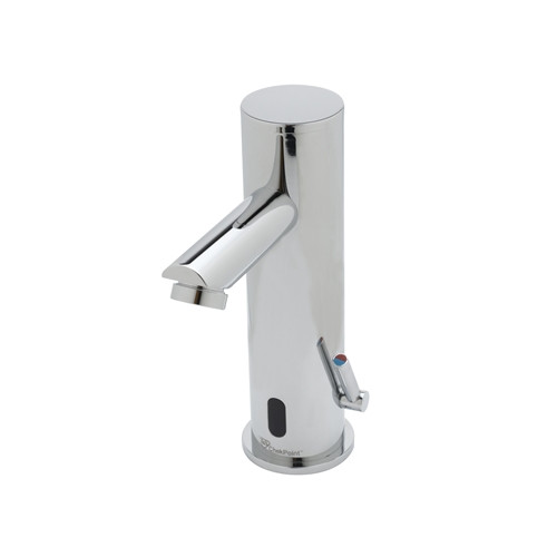 T&S Brass EC-3122-HG - Chekpoint Electronic Faucet, Single Hole Deck Mount, Above-Deck Temp Control, Ec-Hydrogen