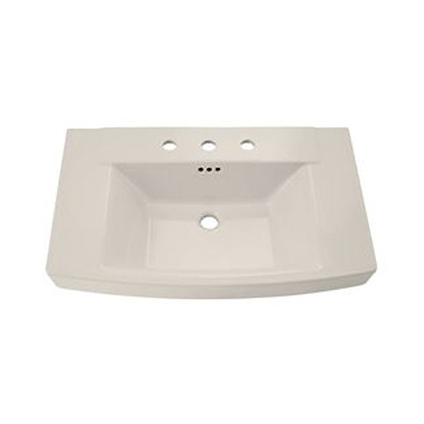 American Standard 0328008.222 Townsend Pedestal Lavatory 8" Centers (Linen)