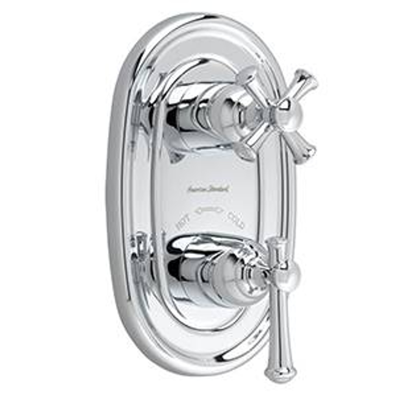 American Standard T420740.002 Portsmouth 2-Handle Thermostatic Trim Kit (Chrome) American Standard T420740.002 Portsmouth 2-Handle Thermostatic Trim Kit (Chrome)