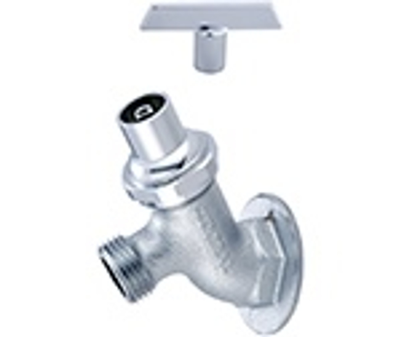 Central Brass 0576-1/2RC - LAWN FCT 1/2 F PIPE W/LOCKSHLD RC