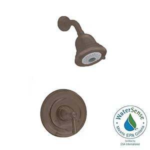American Standard T420501.224 Portsmouth 1-Handle Pressure Balance Shower Trim w/ Round Escutcheon (Oil Rubbed Bronze)