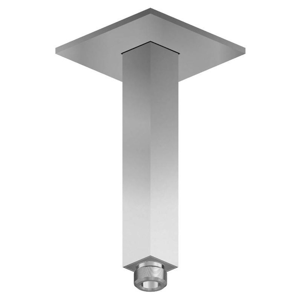 Graff G-8539-BNi Square Ceiling Shower Arm 6", Brushed Nickel