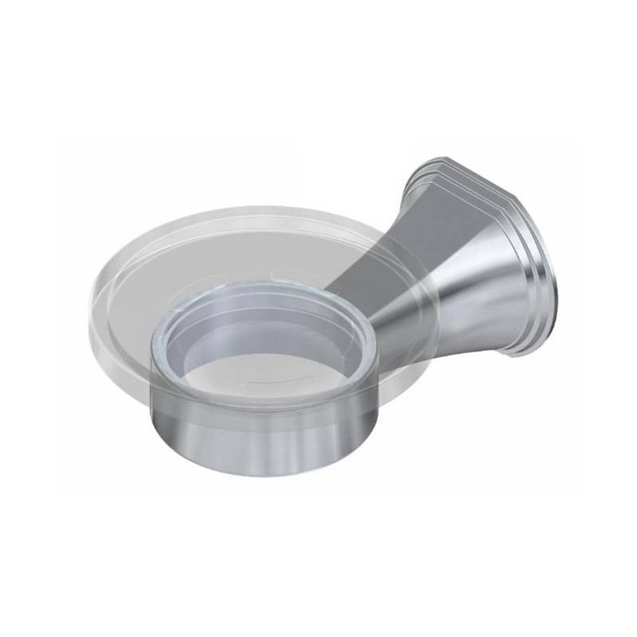Graff G-9501-BAU Finezza UNO Soap Dish & Holder, 24K Brushed Gold Plated