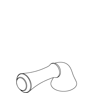 Kohler 1017790-CP - Polished Chrome Handle Assembly