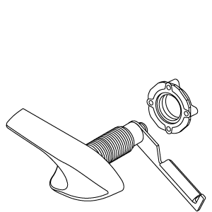 Kohler - 500189 Trip Lever for Model(s) K-4556