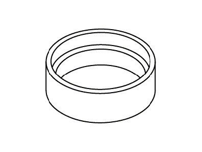 Kohler - 1035359-VS - Stainless Escutcheon