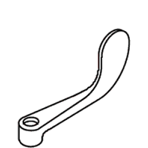 Kohler 41063-H-CP - 4" Polished Chrome  Hot  Wrist Handle