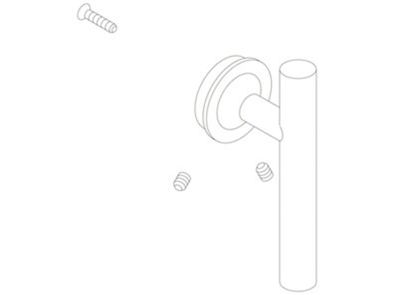 Kohler 1153944-CP - Lever Handle Base Kit