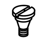 American Standard 918572-0070A Screw M4X13.5 Slot