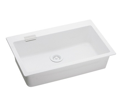 Elkay - ELGS3019WH0 - E-Granite Universal Mounted Sink, White
