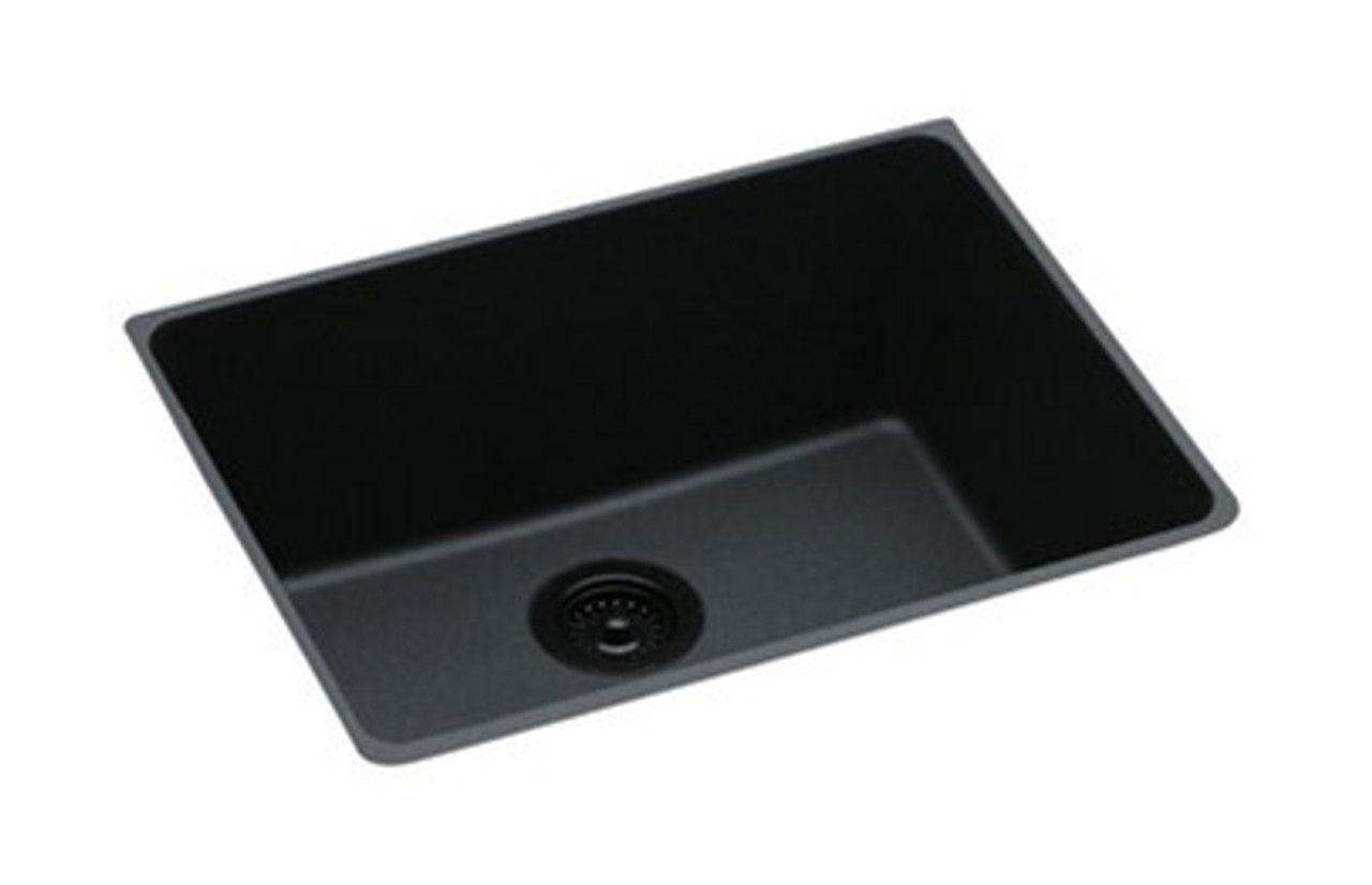 Elkay - ELGU2522BK0 - E-Granite Undermounted Mounted Sink, Black Elkay - ELGU2522BK0 - E-Granite Undermounted Mounted Sink, Black