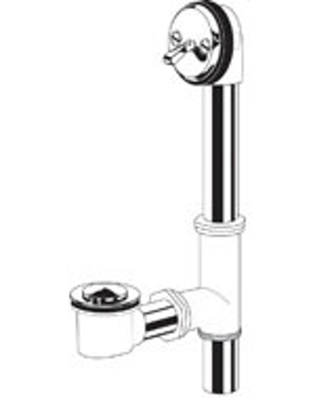 Gerber 00418007088 - TB Drain - Pop-up, 17 Ga, Female Outlet Tee, Chicago Code, CH