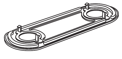 American Standard M910866-0070A - PUTTY PLATE FOR SHEFFIELD HD