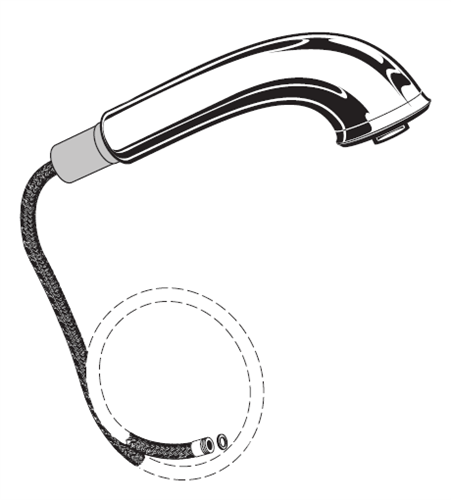 American Standard M952252-0020A - PULL-OUT SPRAY FOR COLONY PULLOUT, CHROME