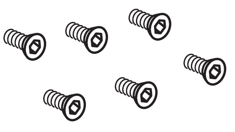 American Standard A918792-0070A - COVER SCREWS FOR ESCUTCHEON FV-RP-