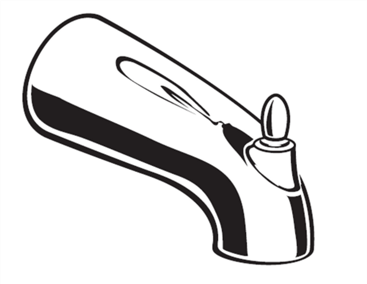 American Standard M950231-2950A Diverter Spout (Slip On) American Standard M950231-2950A Diverter Spout (Slip On)