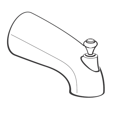 American Standard M950310-0020A Diverter Spout