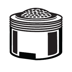 American Standard M962715-0020A - AERATOR FOR ARCH -RP-, CHROME