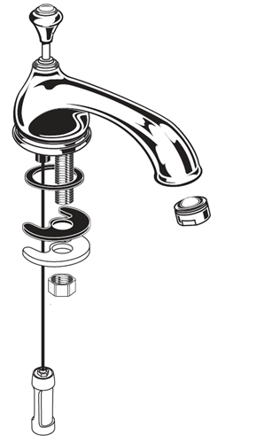 American Standard M961719-2950A - Satin Spt Esch Kit