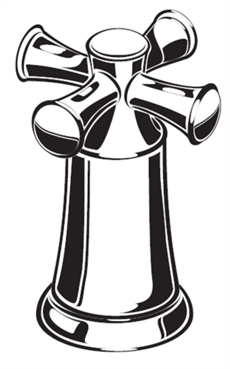 American Standard M962944-2240A Cross Handle F/Portsmouth