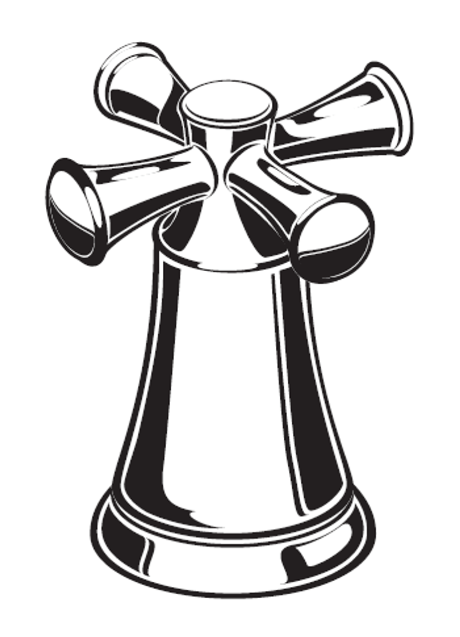 American Standard M962946-0020A Cross Handle Portsmouth