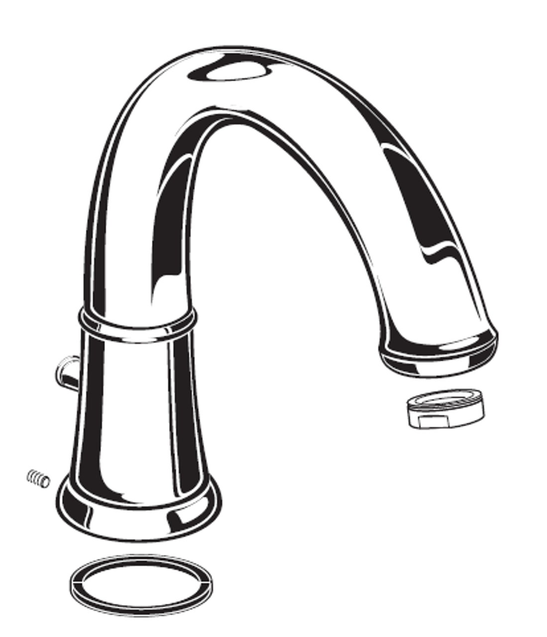 American Standard M962903-2950A Spout Kit-Venetian Dmtf-6008900-Bn