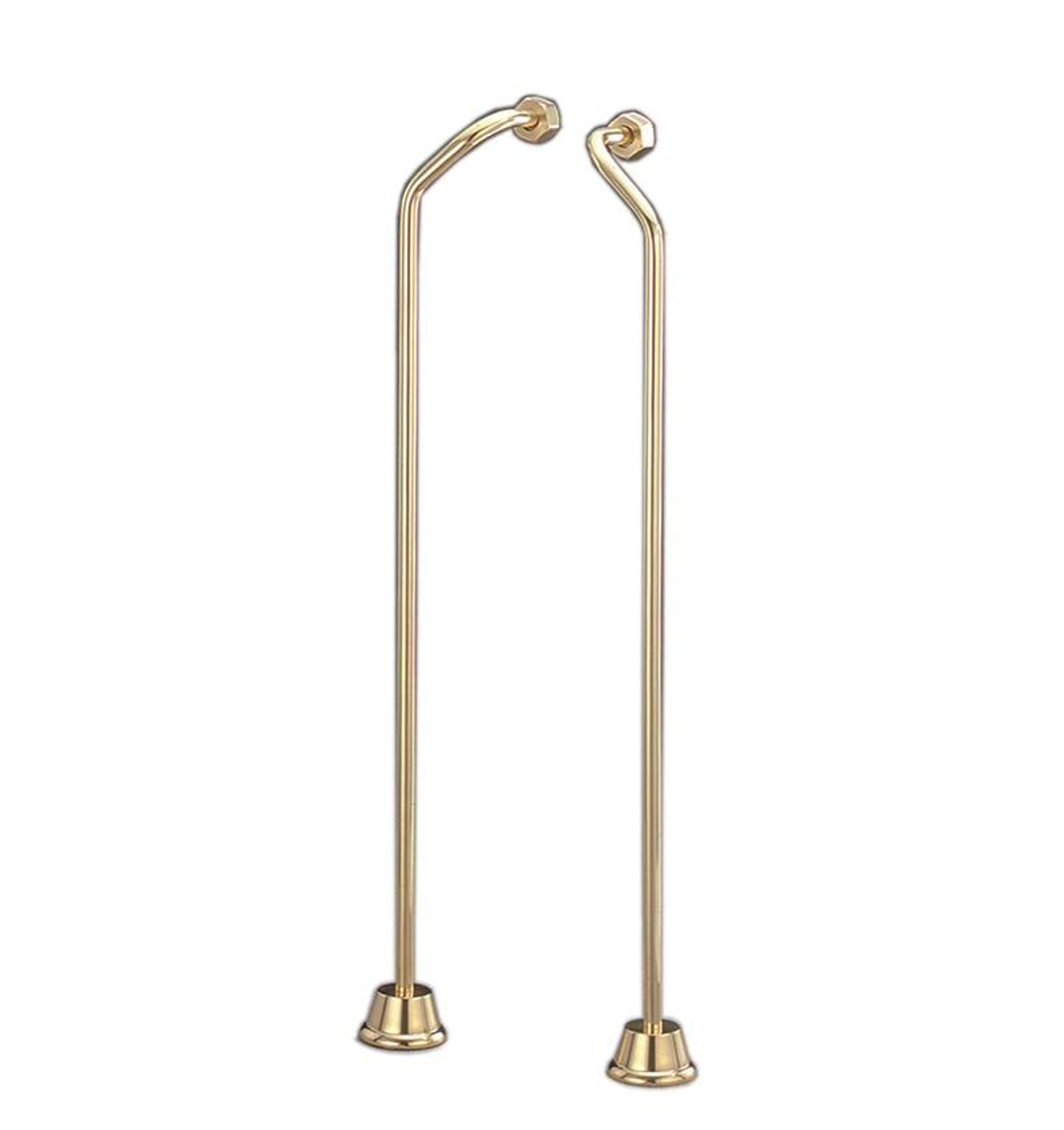Cheviot 35576-AB Offset Water Supply Lines for Tub Wall Mount Faucets, Antique Bronze Faucet