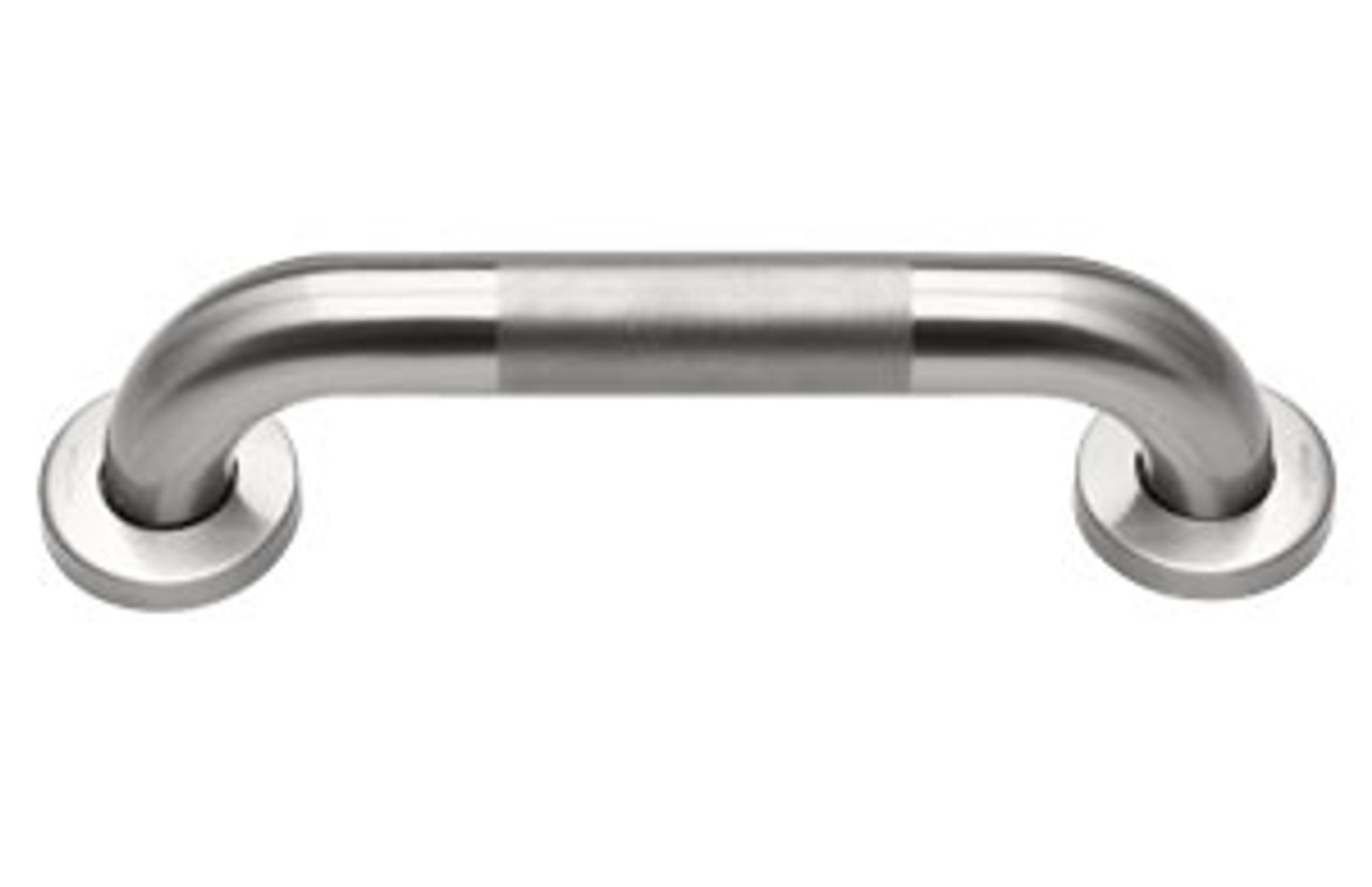 Component Hardware - GBS15-4124-Q - S/S GRAB BAR 24-inch SANIGUARD COATED KNURLED