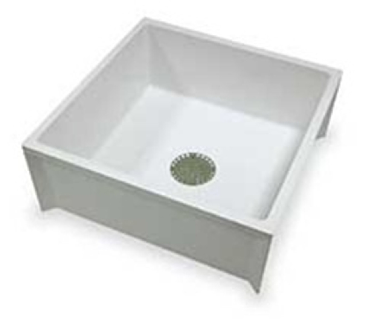 Mustee Mustee Mop Sink & Chicago Faucets Service Utility Faucet Combo Deal