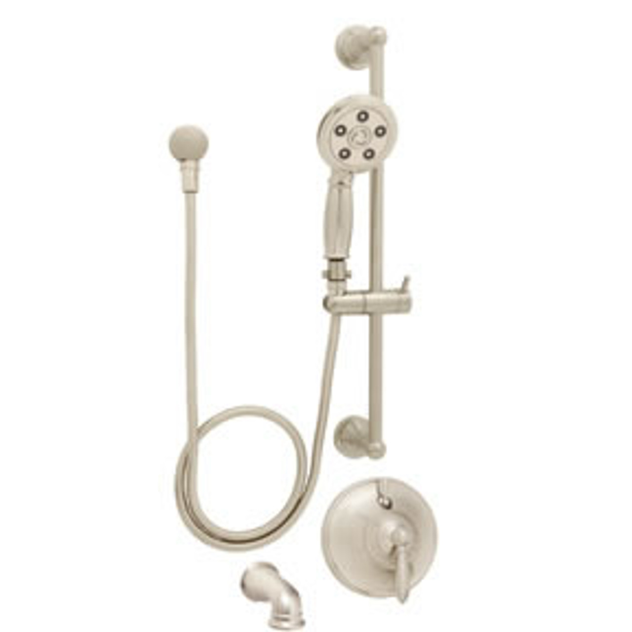 Speakman SM-6450-P-BN Alexandria ADA Hand-held Shower/ Tub Combinations in Brushed Nickel