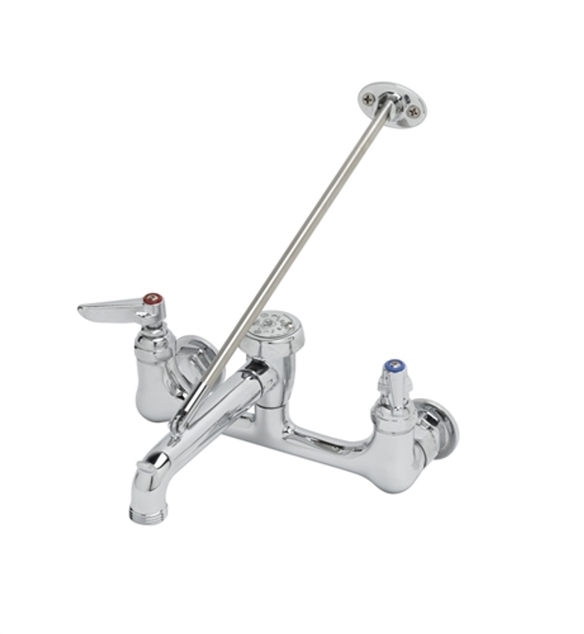 T&S Brass B-0665-CR-POL - Service Sink, Cerama Cartridges W/ Check Valves, Lever Handles, Polished Chrome