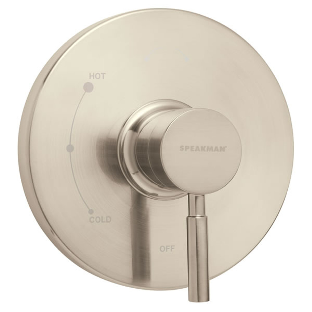 Speakman SM-1000-P-BN Neo Pressure Balance Valve & Trim in Brushed Nickel