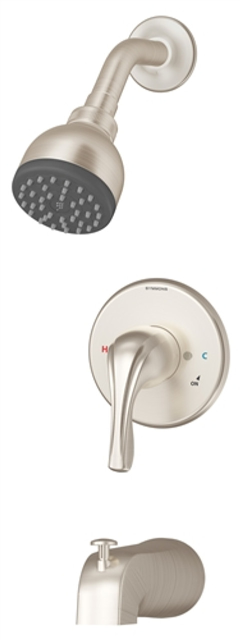 Symmons 9602-PLR-STN Origins Tub/Shower System