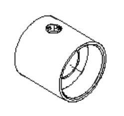 Dornbracht 092088042-00 CP Lever Handle Base