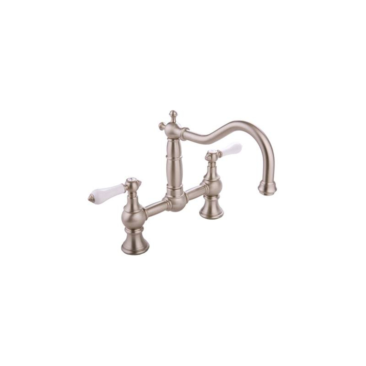 Graff - G-4840-LC1-SN - Canterbury Collection Hampton Bridge Kitchen Faucet