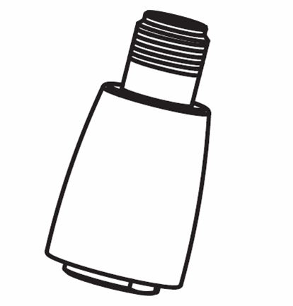 KWC Z.506.007.700 Systema Pull Down Aerator, Stainless Steel