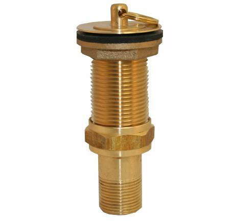 Prier Products - C-212BR-011 - 1-inch Brass Sinkwaste, Body & Locknut Brass Finish