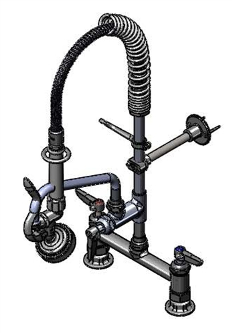 T&S Brass MPX-8DLN-08-CR