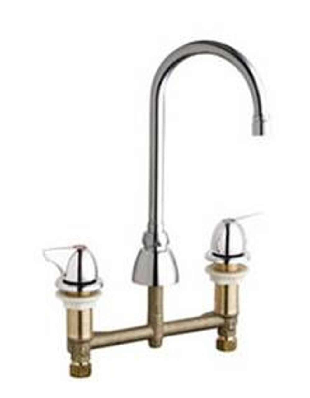 Chicago Faucets 201-AGN2AE3VPA1000AB - CONCEALED KITCHEN SINK FAUCET