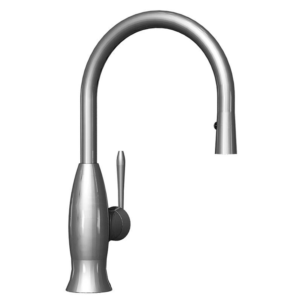 Graff G-5833-LM50-PN Bollero Pull-Down Bar/Prep Faucet, Polished Nickel