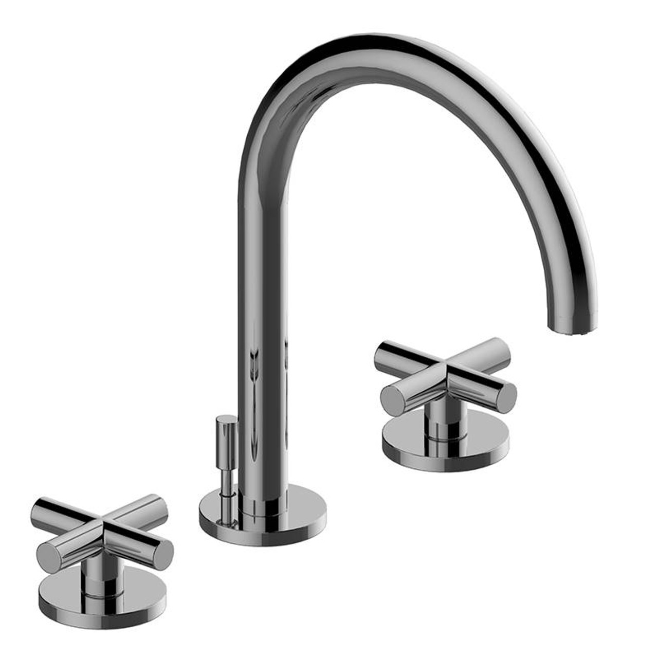 Graff G-6111-C17B-UB M.E. 25 Widespread Lavatory Faucet , Unfinished Brass