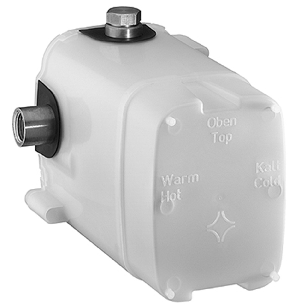 HANSAVARIO Thermostatic Rough-In Valve - 1/2" with Integrated Volume Control HANSAVARIO Thermostatic Rough-In Valve - 1/2" with Integrated Volume Control