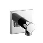 KWC 26.191.610.000 -AVA Wall connection elbow, chr