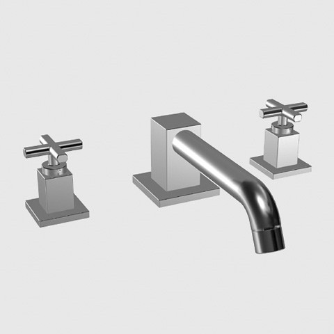 QBIX 3-Hole Roman Tub